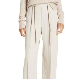 Vince Cream Wide Leg Pants